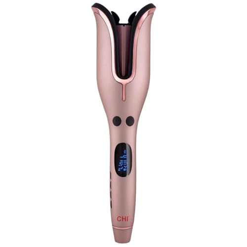 CHI Spin N Curl 1″ Ceramic Rotating Curling Iron, Rose Gold